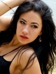 Photo of beautiful  woman Irina with black hair and brown eyes - 20565