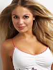Photo of beautiful  woman Olga with blonde hair and green eyes - 17970